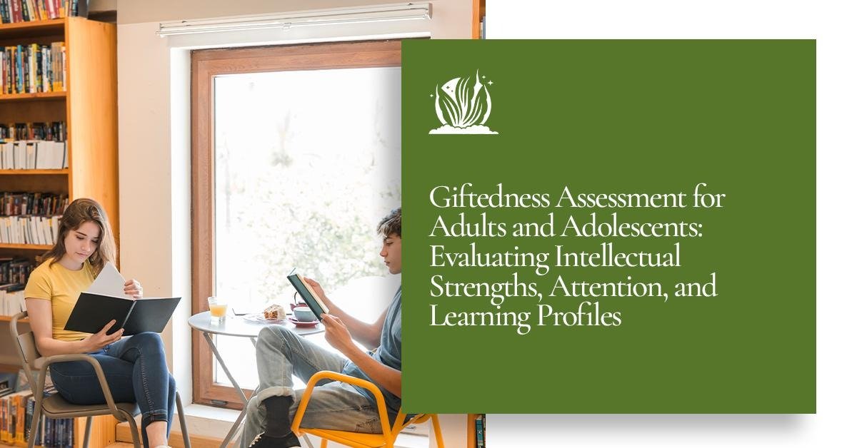 Giftedness assessment evaluating cognitive strengths and learning profiles